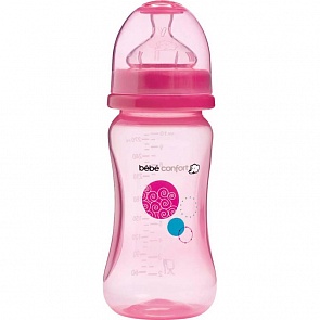 Бутылочка для кормления Maternity, 270 мл, розовая (Bebe Confort, 30000928)